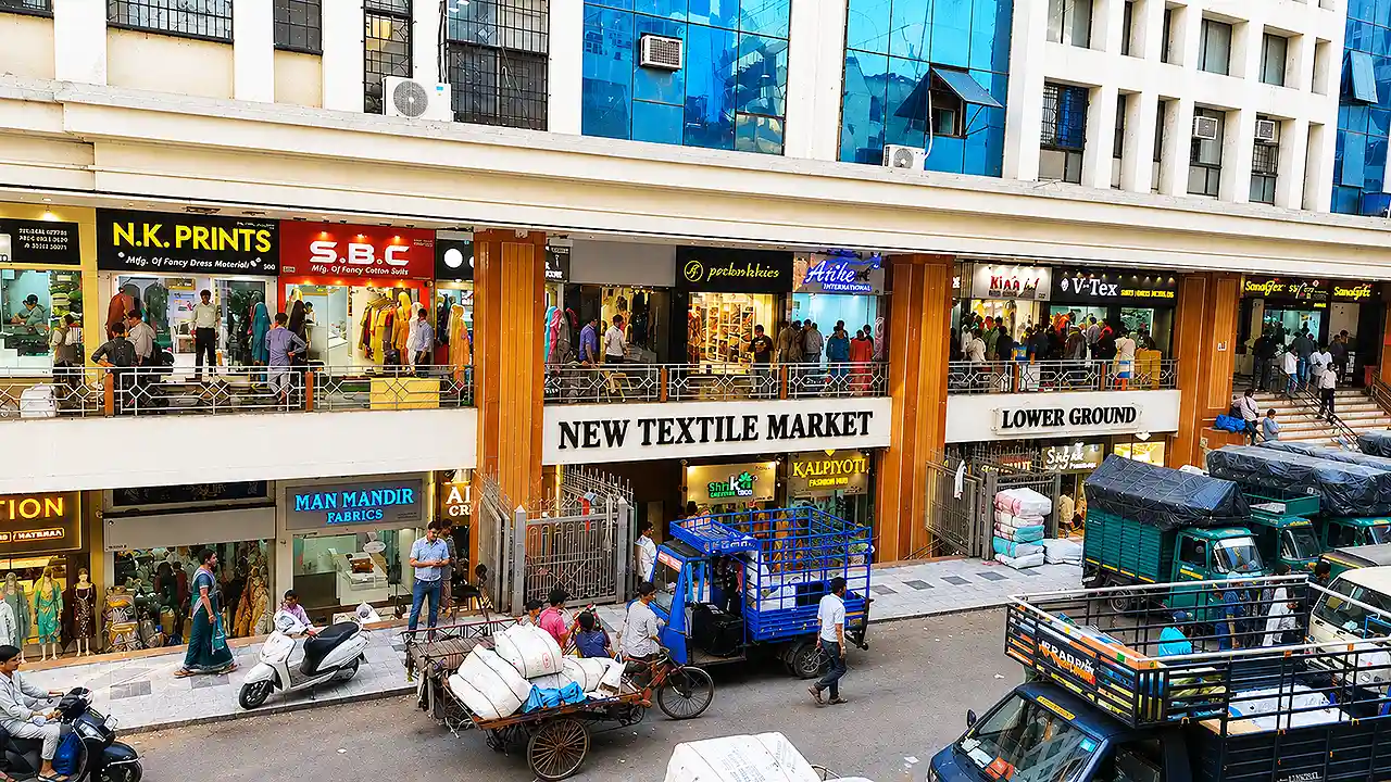 New Textile Market Surat Ring Road wholesale textile market